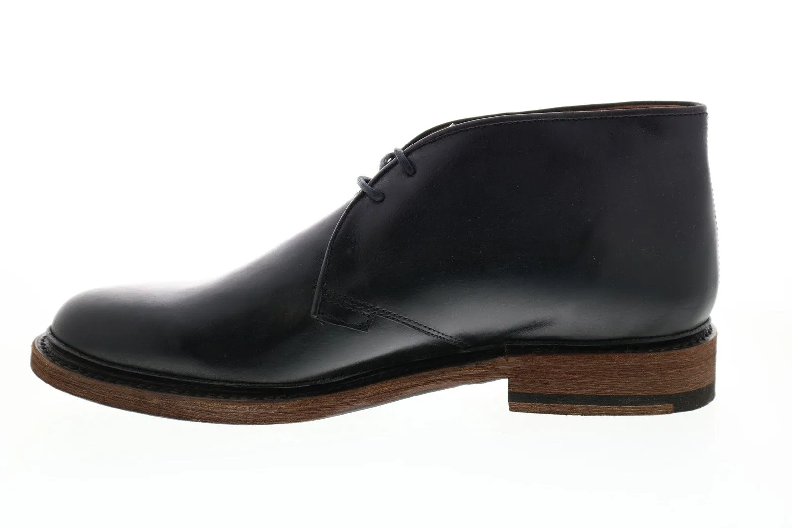 Black Leather Chukka Boots for Men by Frye - Style 80915