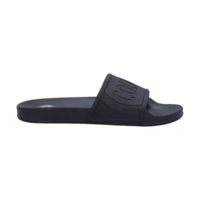 Black Men's COLMAR Ciabatta Slipper with Logo for Sale