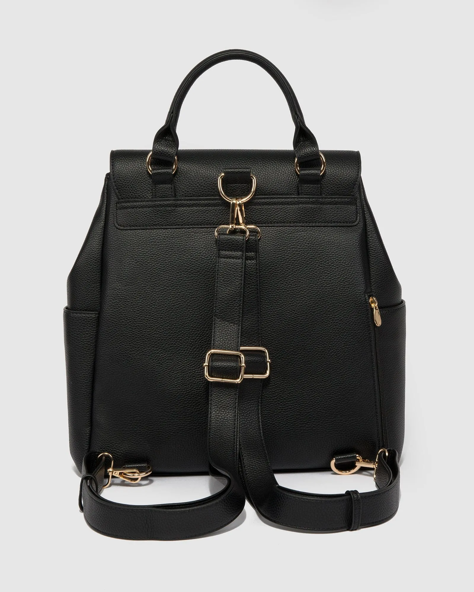 Black Olivia Baby Bag Backpack