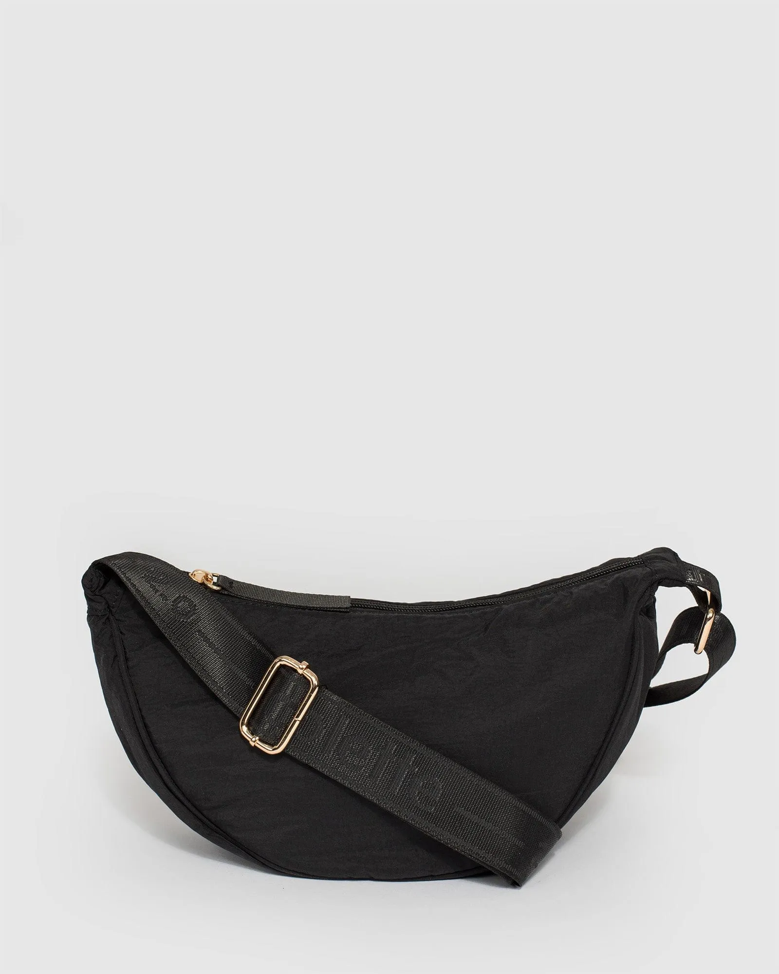 Black Sasha Crossbody Bag