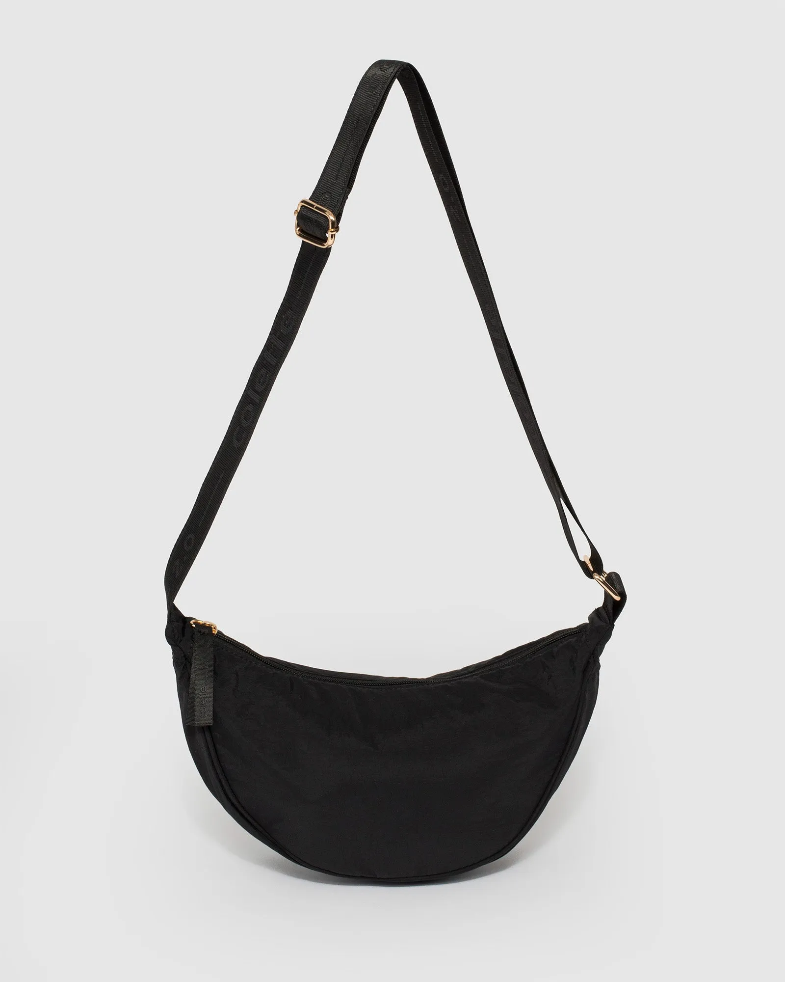 Black Sasha Crossbody Bag