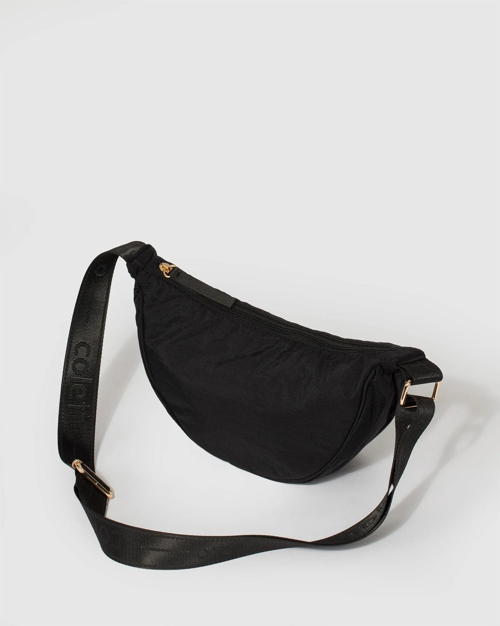 Black Sasha Crossbody Bag