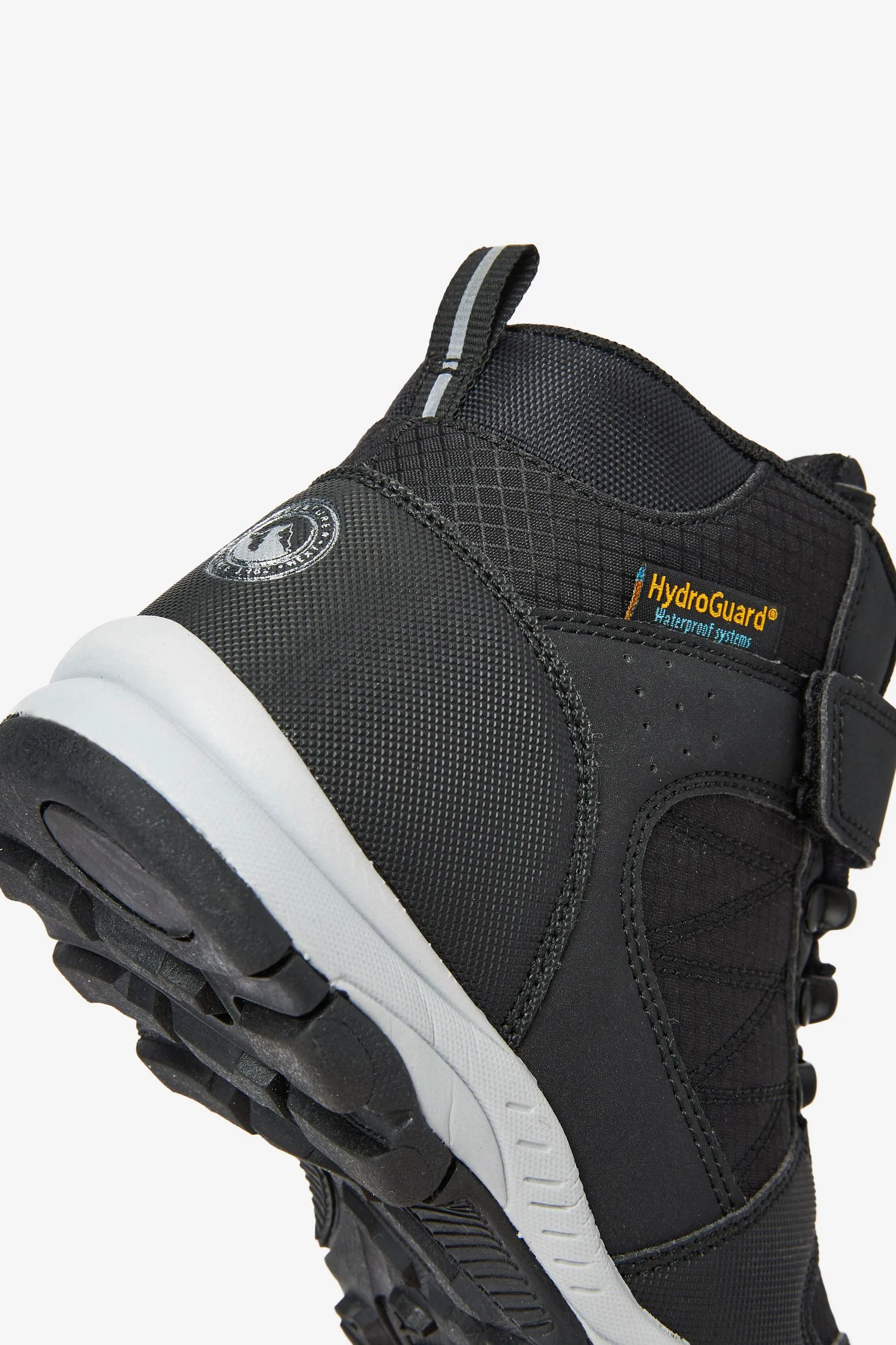 Durable Black Waterproof Walking Boots