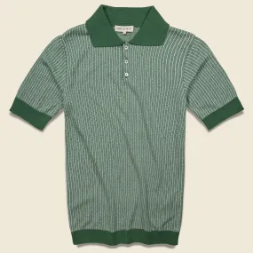 Blakey Knit Polo - Green