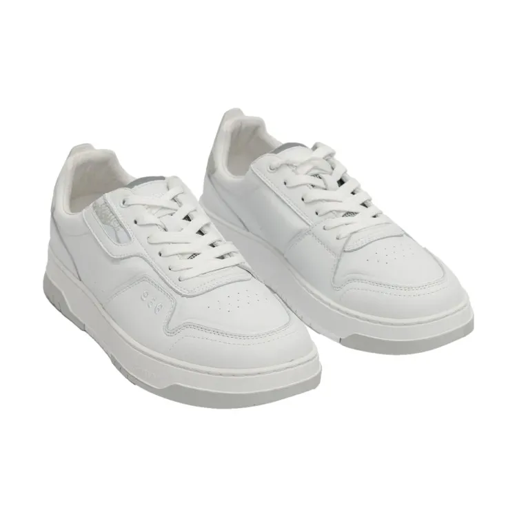 Blauer HARPER 08 Leather Men's White Sneakers