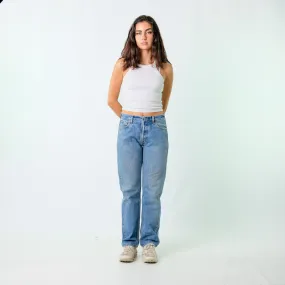 Blue 90s Levi's Denim Jeans Baggy Pants (30x34)