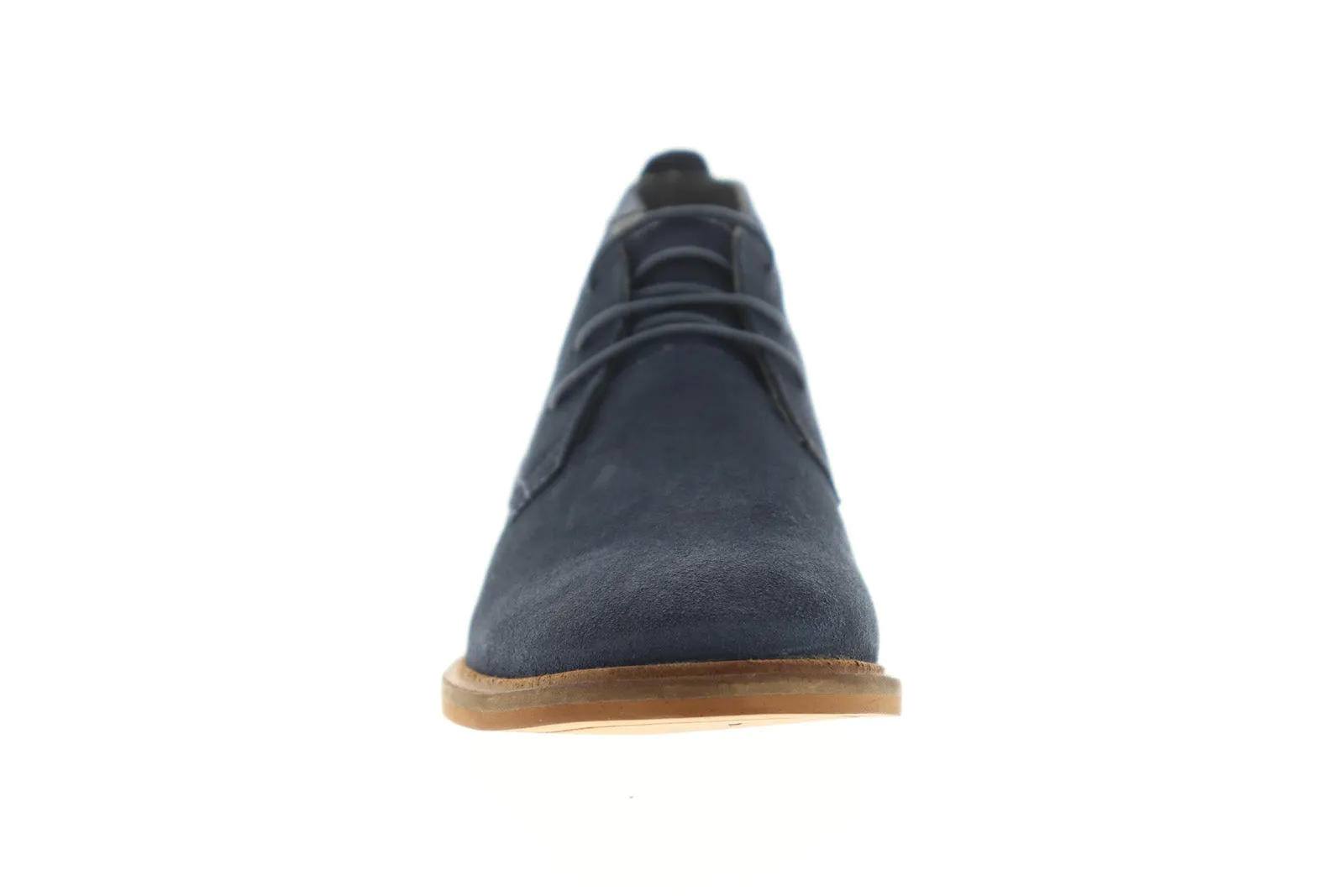 Blue Suede Chukka Boots - Frank Strachan MFW871 Men's Lace Up