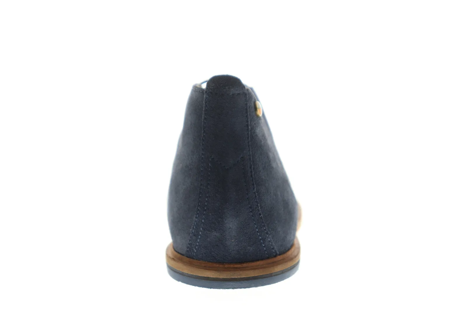 Blue Suede Chukka Boots - Frank Strachan MFW871 Men's Lace Up