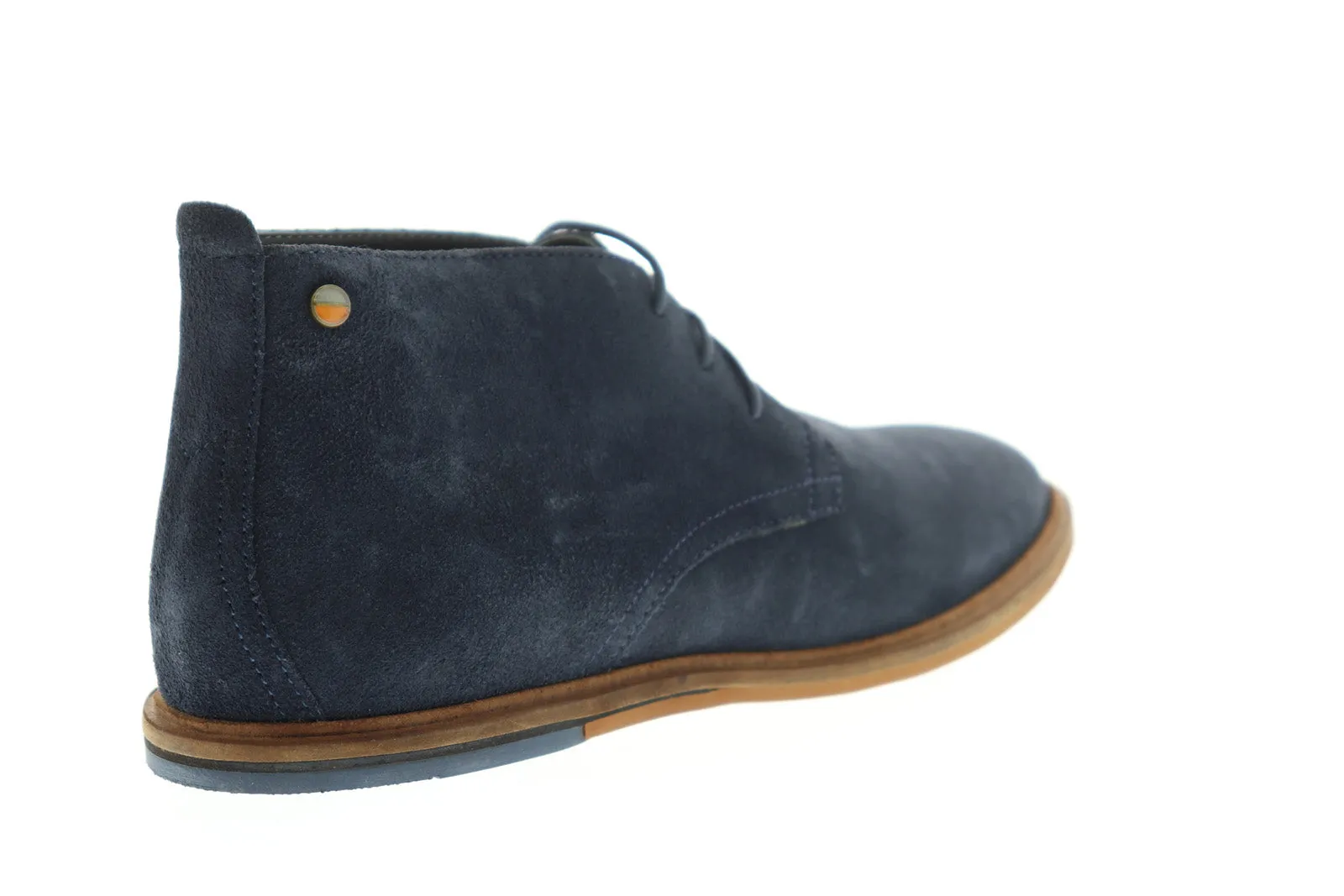 Blue Suede Chukka Boots - Frank Strachan MFW871 Men's Lace Up