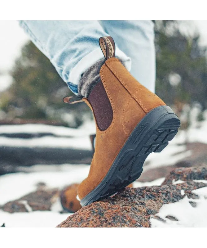 Tough Black Blundstone Chelsea Boots