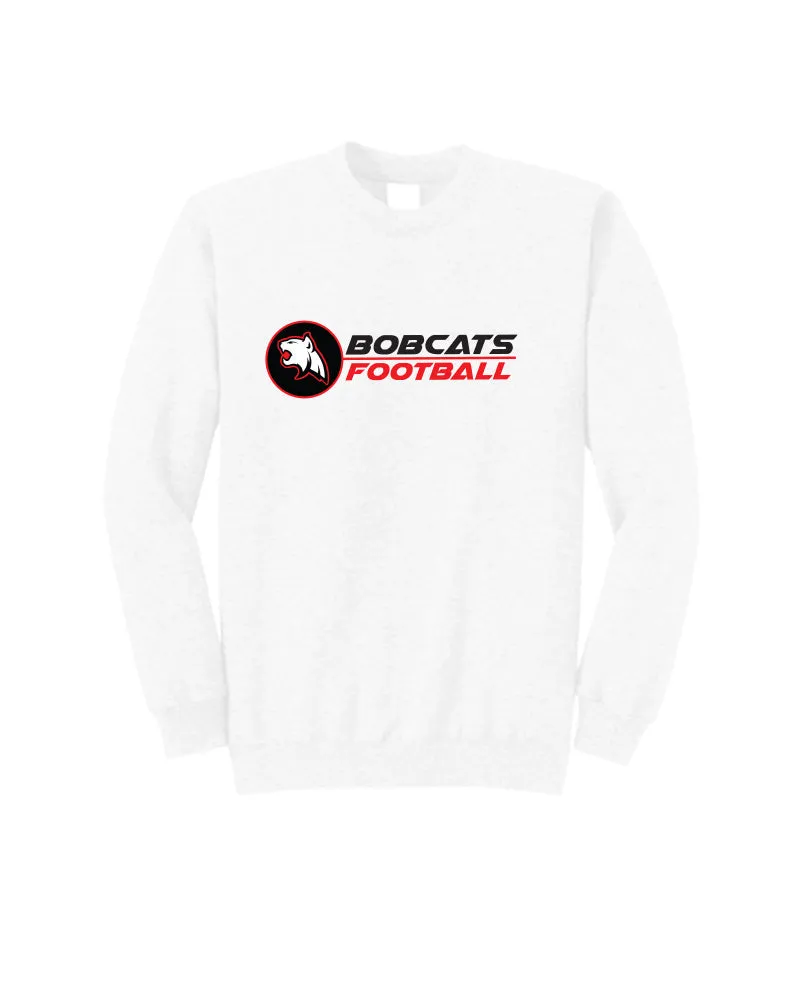 Bobcats Football Touchdown Crewneck Sweatshirt