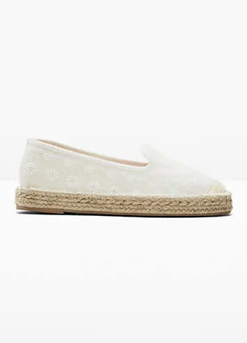 Stylish bonprix Embroidered Summer Espadrilles and Grattan Collection