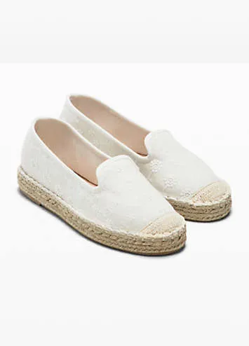 Stylish bonprix Embroidered Summer Espadrilles and Grattan Collection