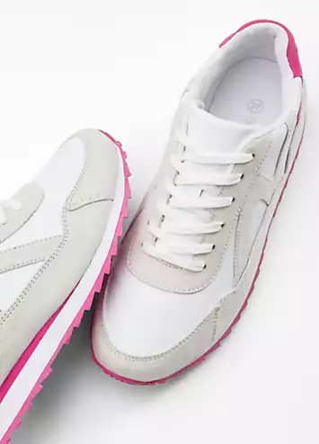 bonprix Lace-Up Trainers | Grattan