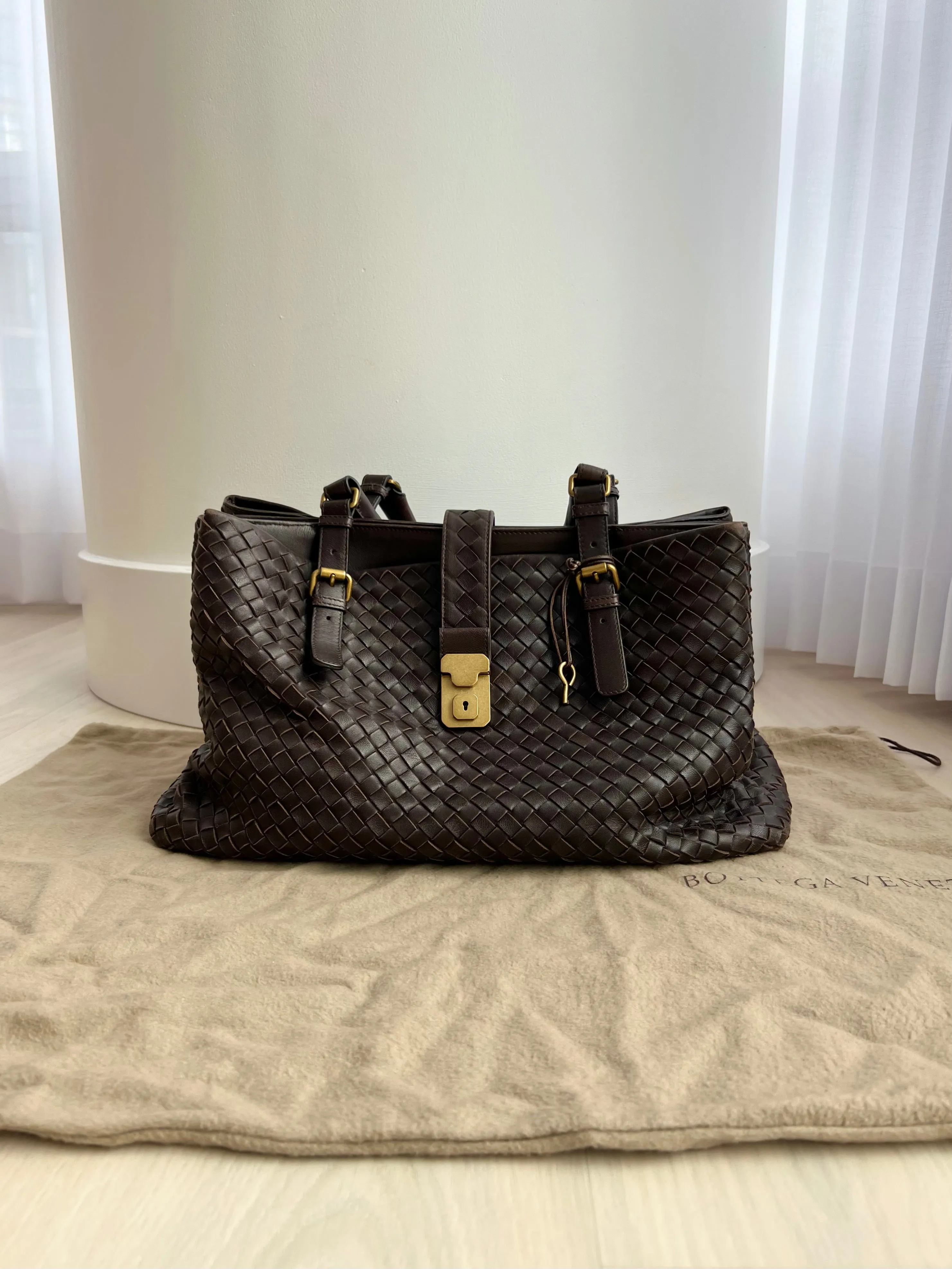 Intrecciato Roma Bag by Bottega Veneta