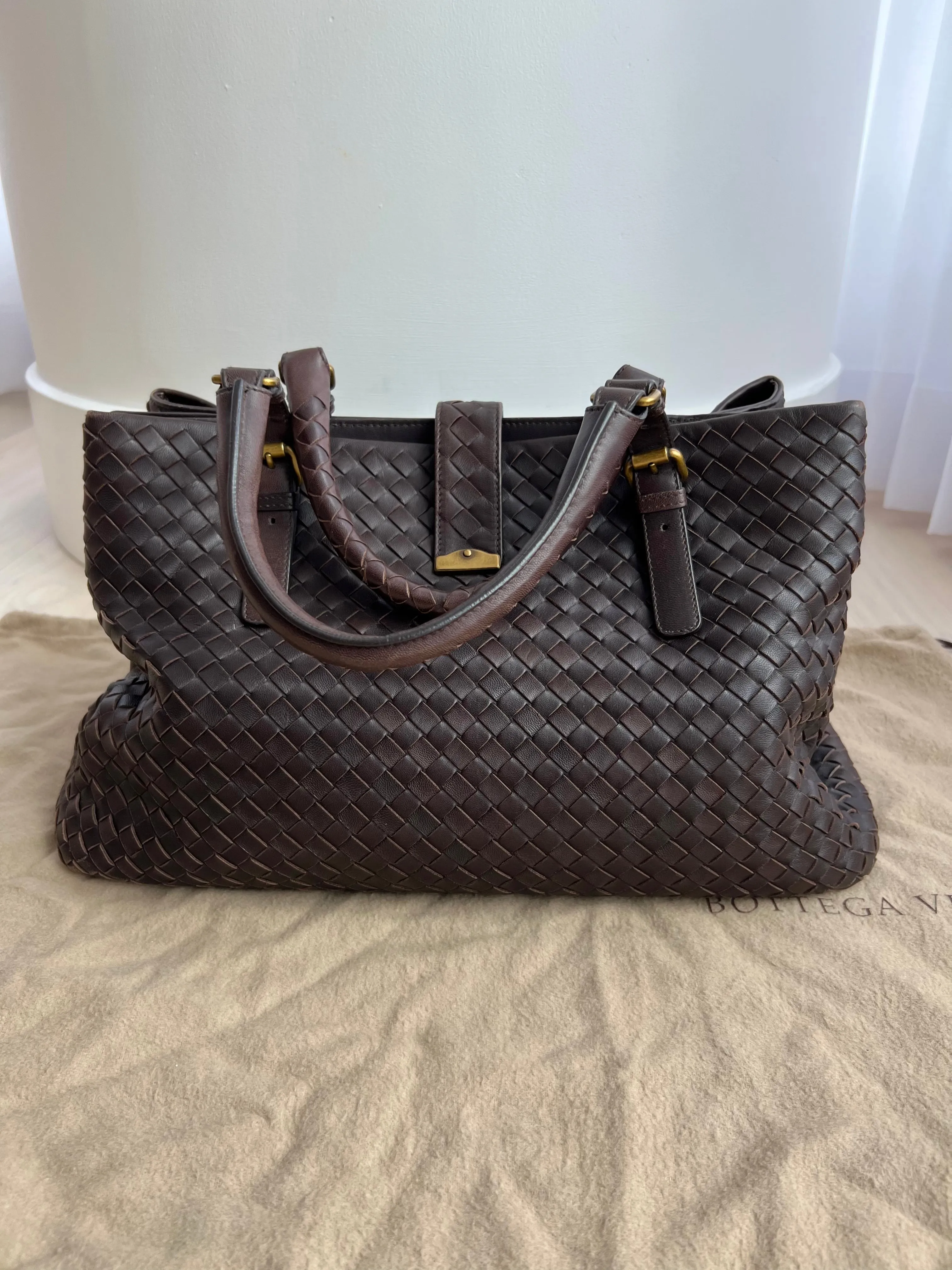 Intrecciato Roma Bag by Bottega Veneta