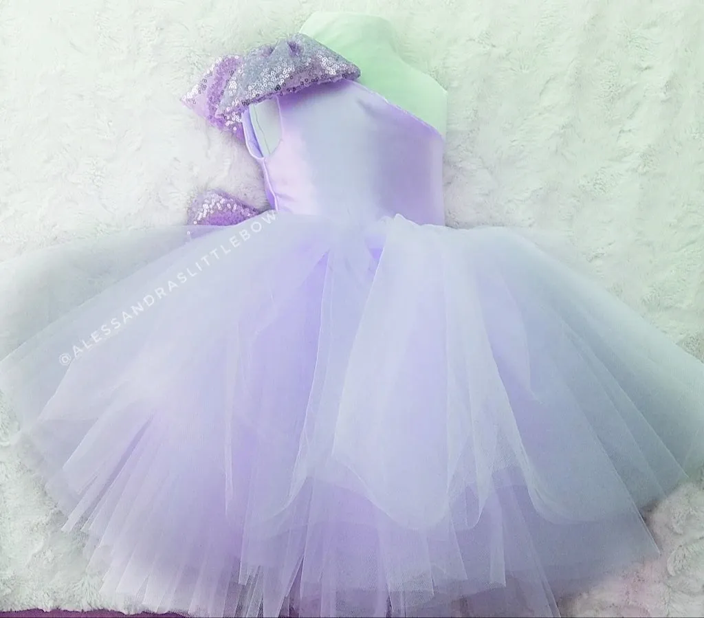 Lavender Brielle Couture Dress