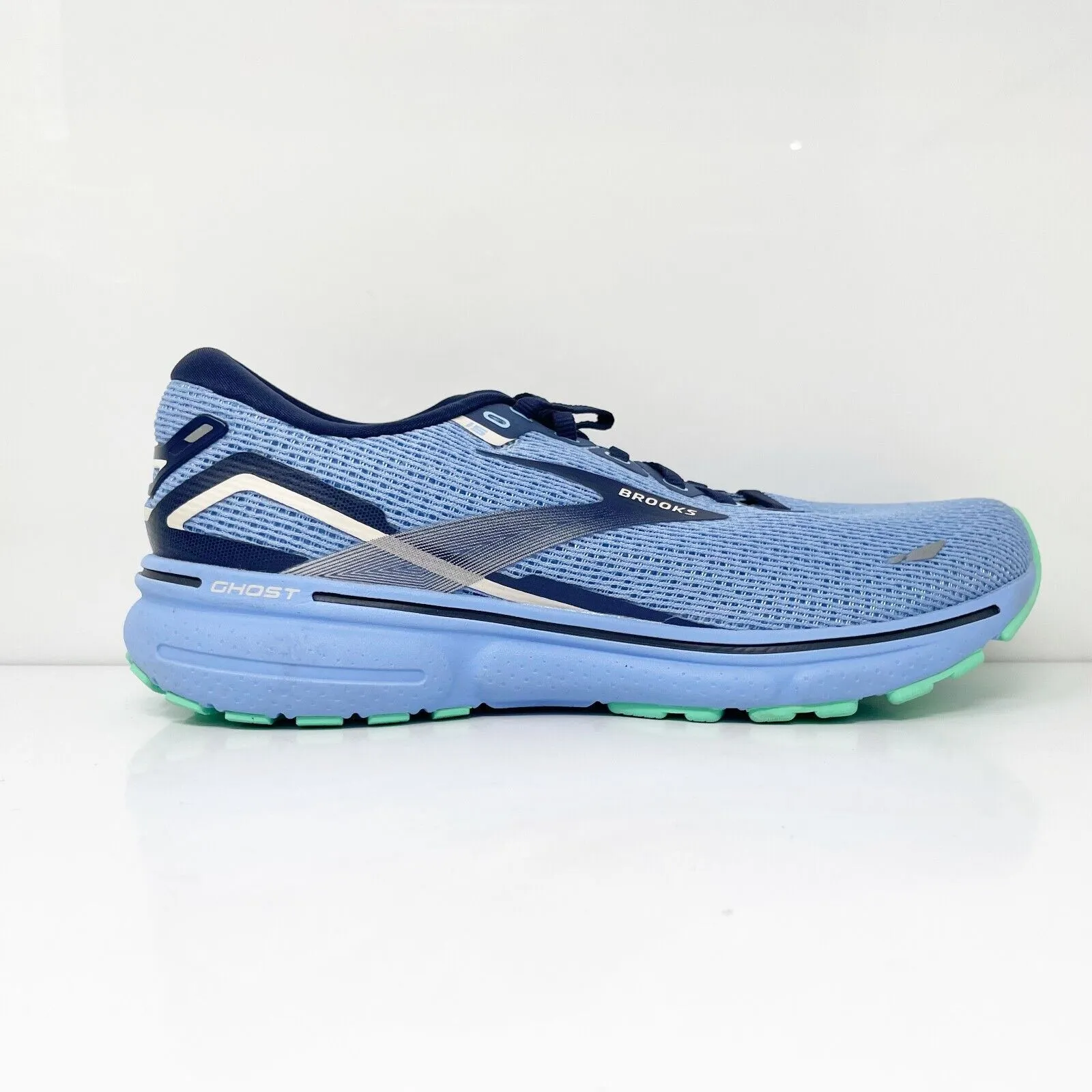 Brooks Womens Ghost 15 1203801B472 Blue Running Shoes Sneakers Size 10.5 B