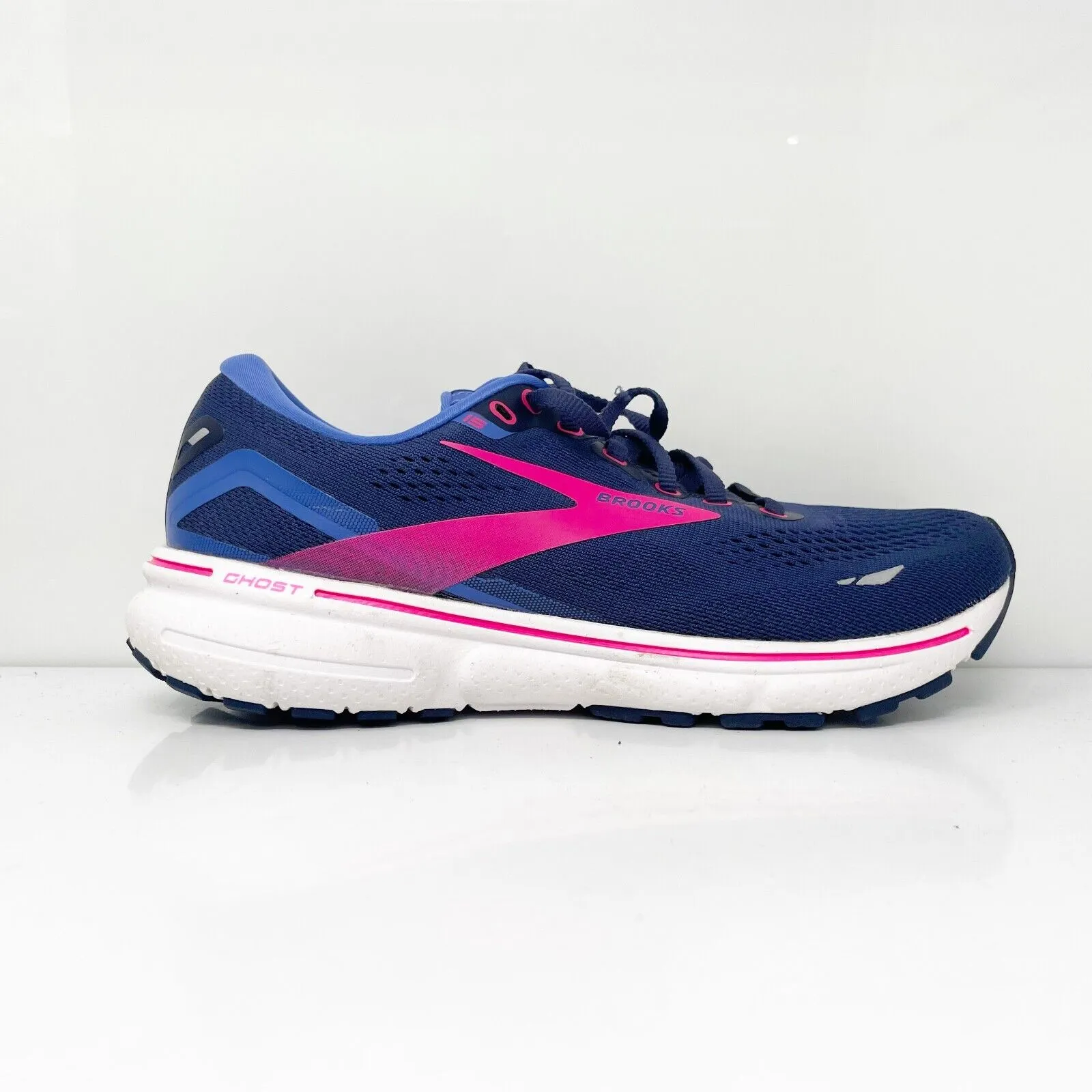 Brooks Womens Ghost 15 GTX 1203821B460 Blue Running Shoes Sneakers Size 9 B