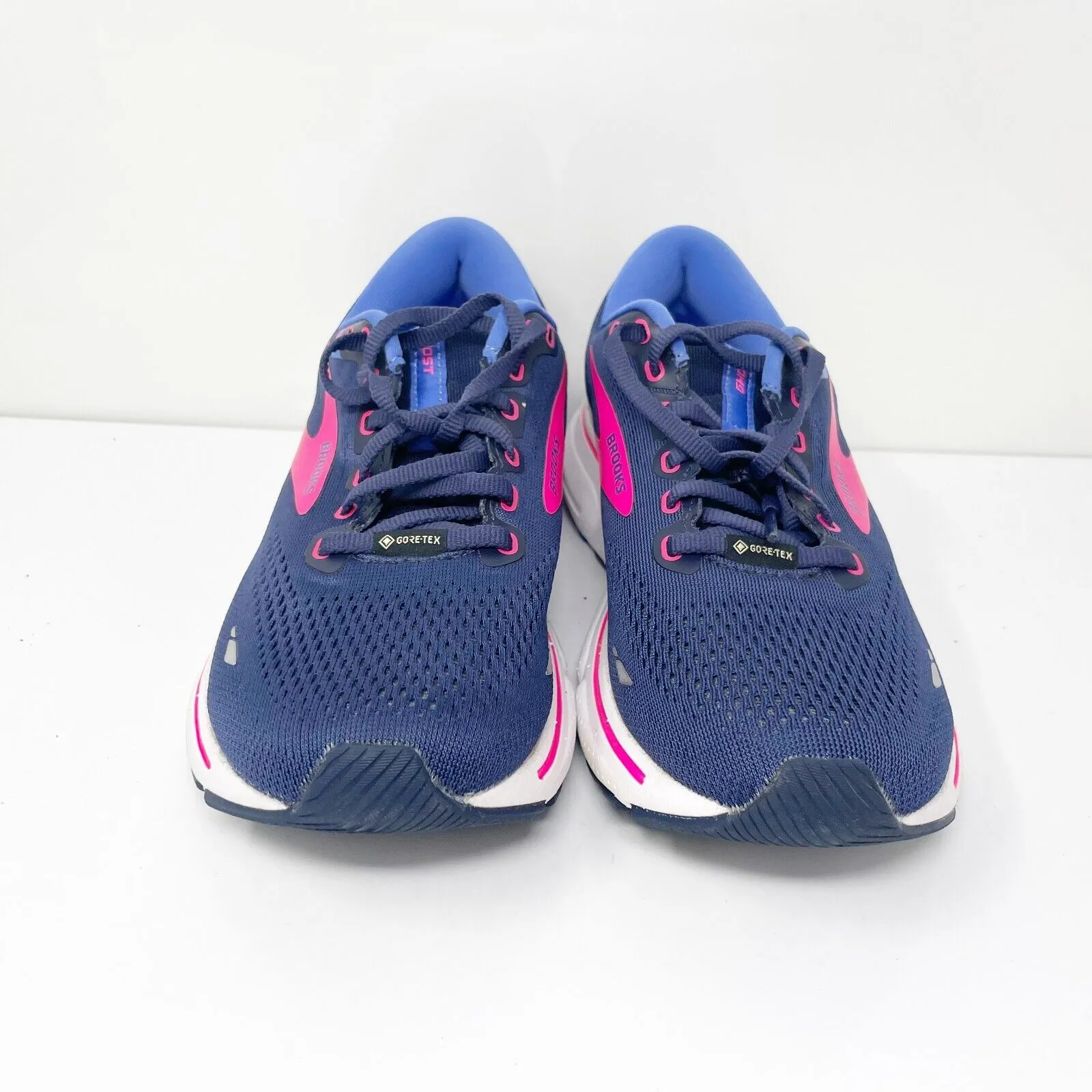 Brooks Womens Ghost 15 GTX 1203821B460 Blue Running Shoes Sneakers Size 9 B