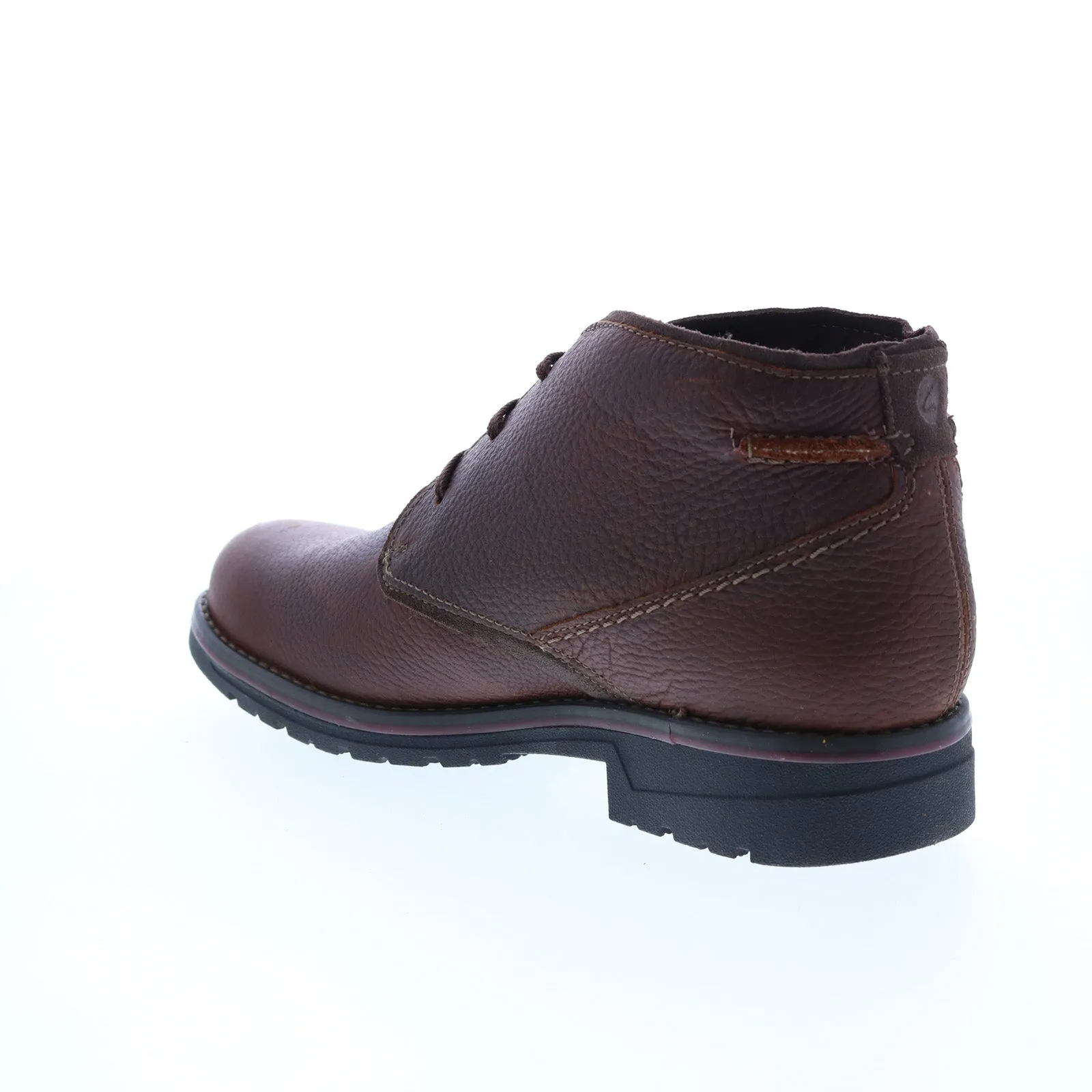 Brown Wide Leather Chukka Boots 26163605