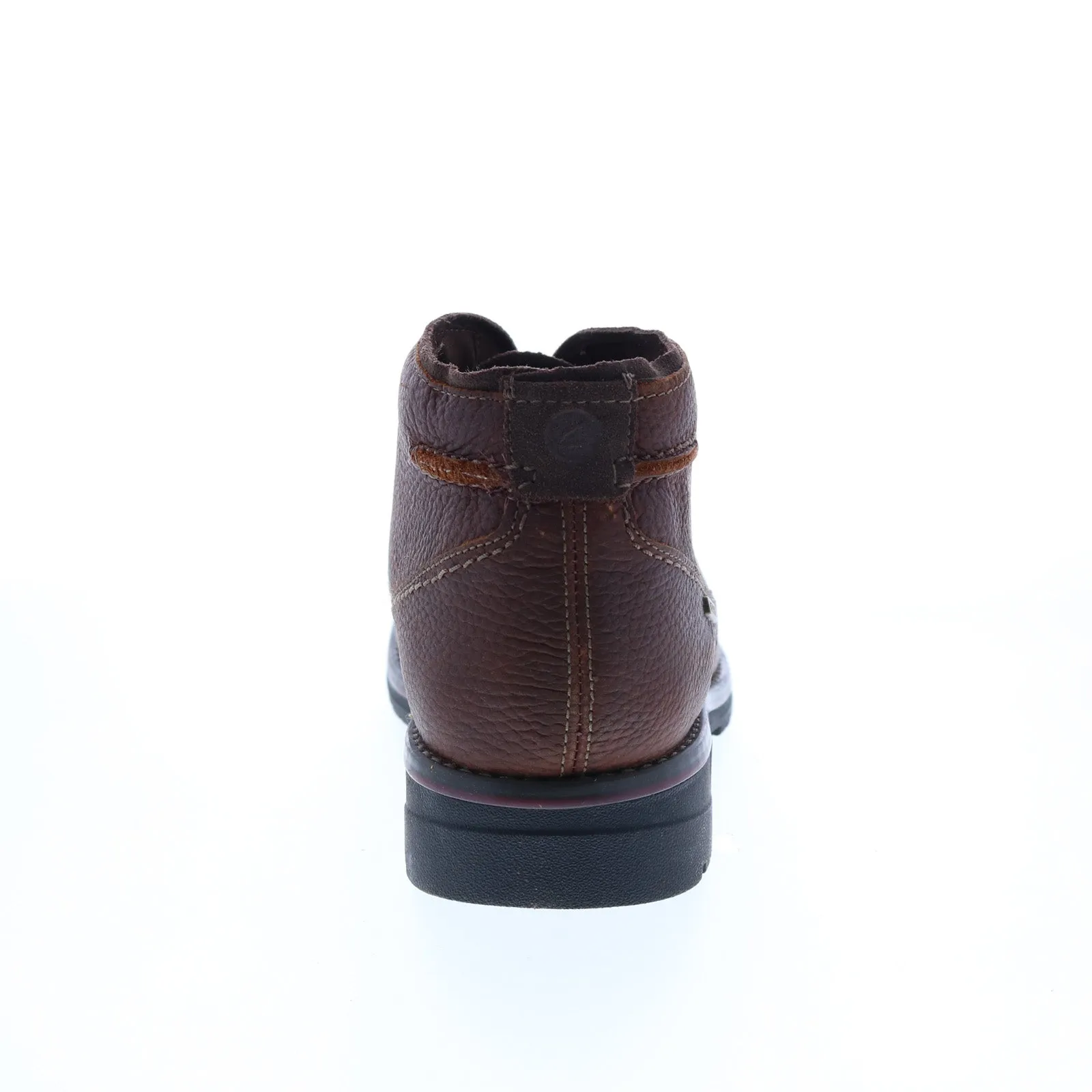 Brown Wide Leather Chukka Boots 26163605