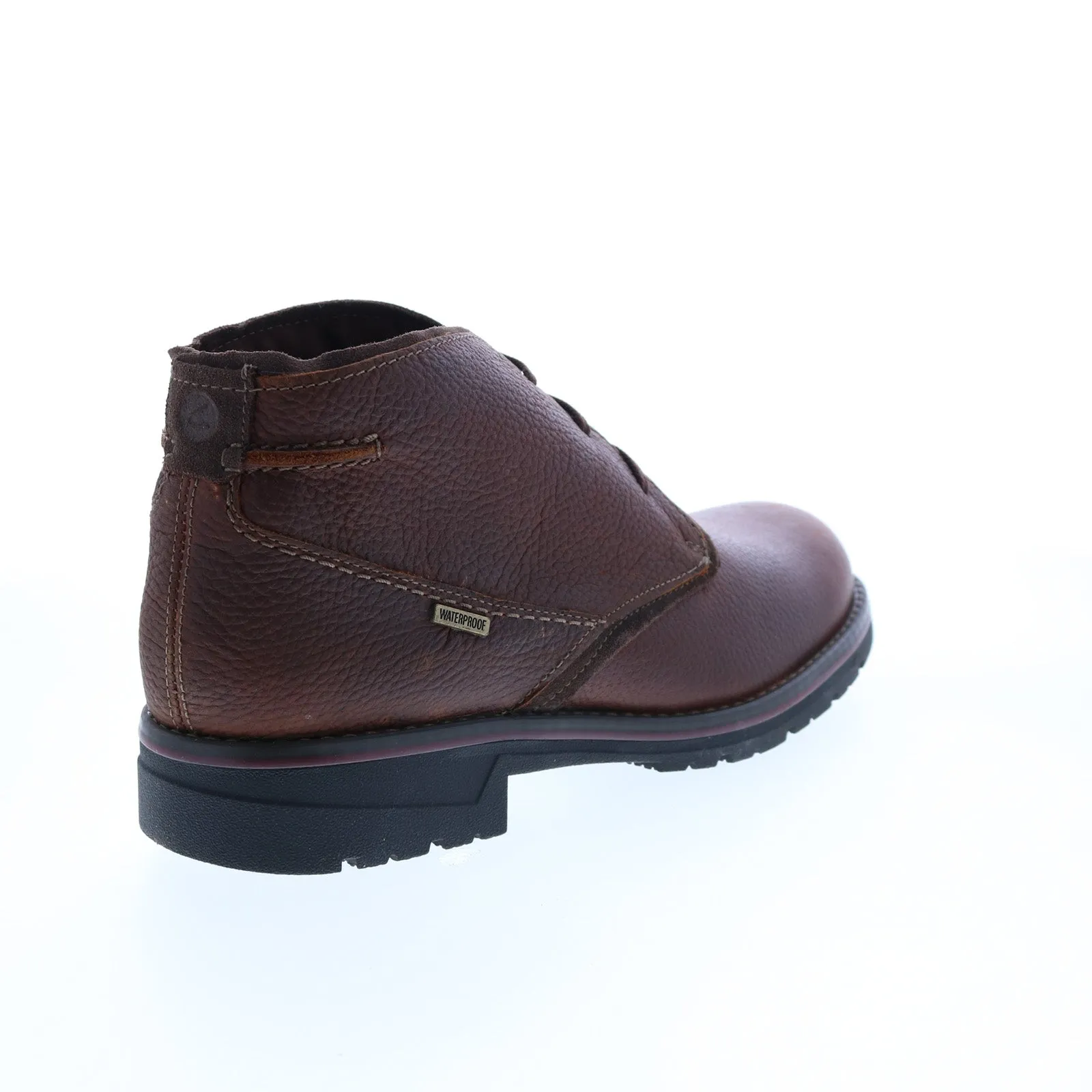 Brown Wide Leather Chukka Boots 26163605