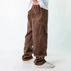 Brown y2ks Dickies Denim Carpenter Jeans Baggy Pants (38x34)