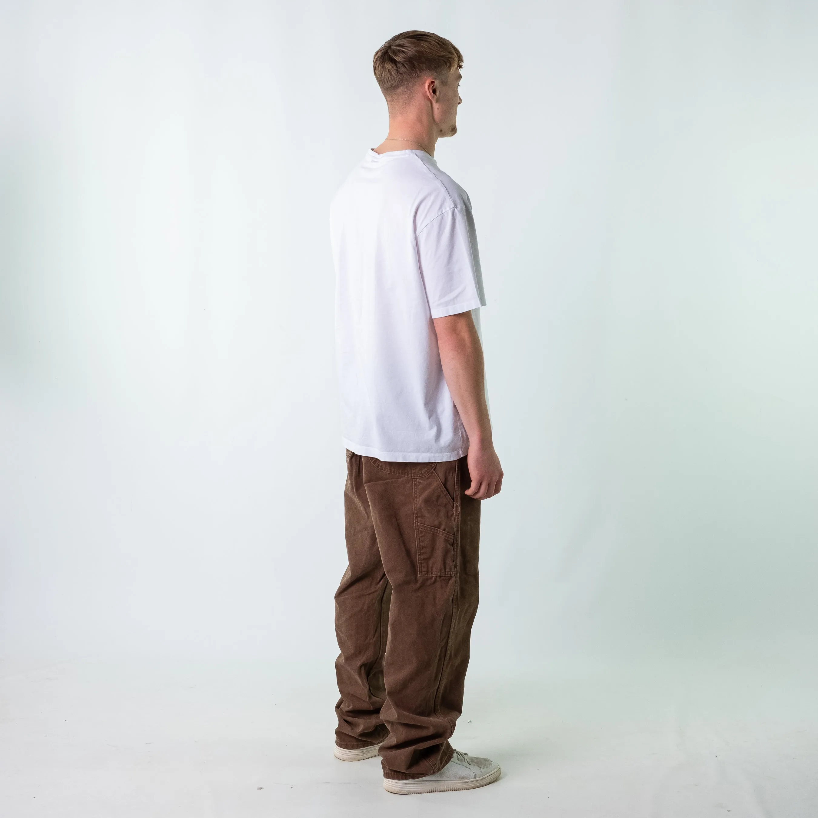 Brown y2ks Dickies Denim Carpenter Jeans Baggy Pants (38x34)