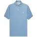 Brunello Cucinelli Men's Small Logo Polo Blue