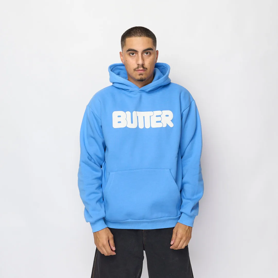 Butter Goods - Rounded Logo Pullover Hood (Cornflower)