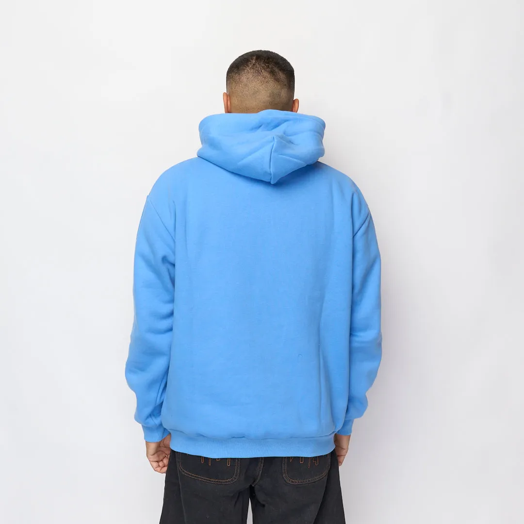 Butter Goods - Rounded Logo Pullover Hood (Cornflower)