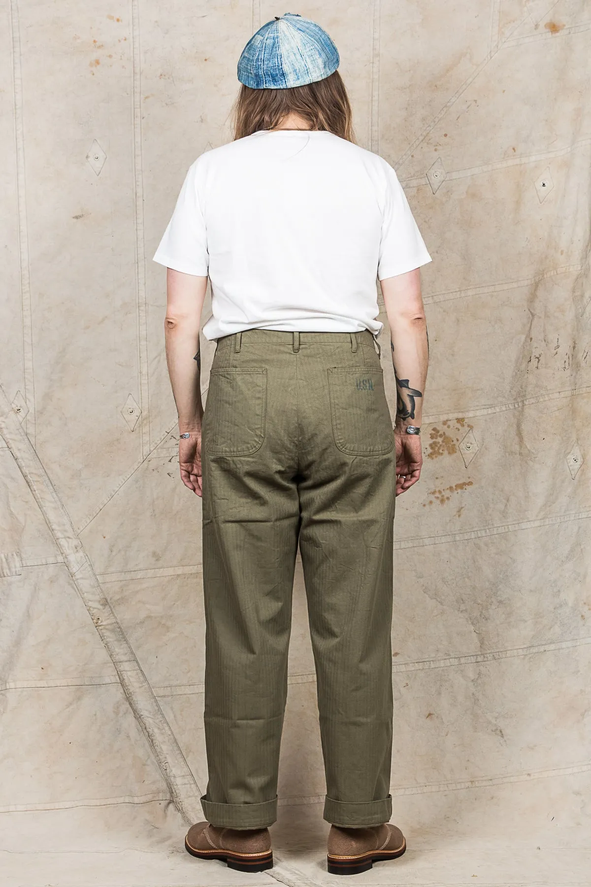 Buzz Rickson's US Navy N3 HBT Twill Trousers