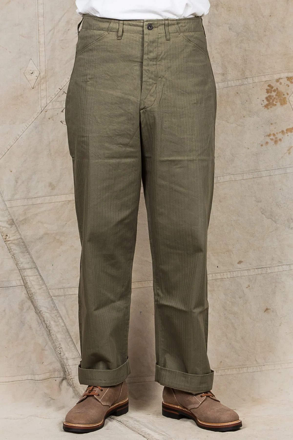 Buzz Rickson's US Navy N3 HBT Twill Trousers