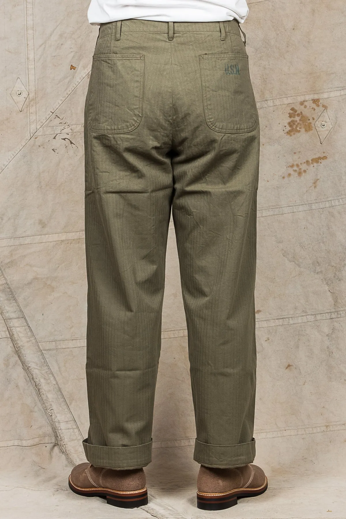 Buzz Rickson's US Navy N3 HBT Twill Trousers