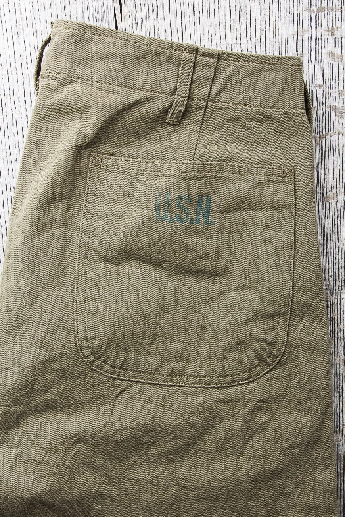 Buzz Rickson's US Navy N3 HBT Twill Trousers