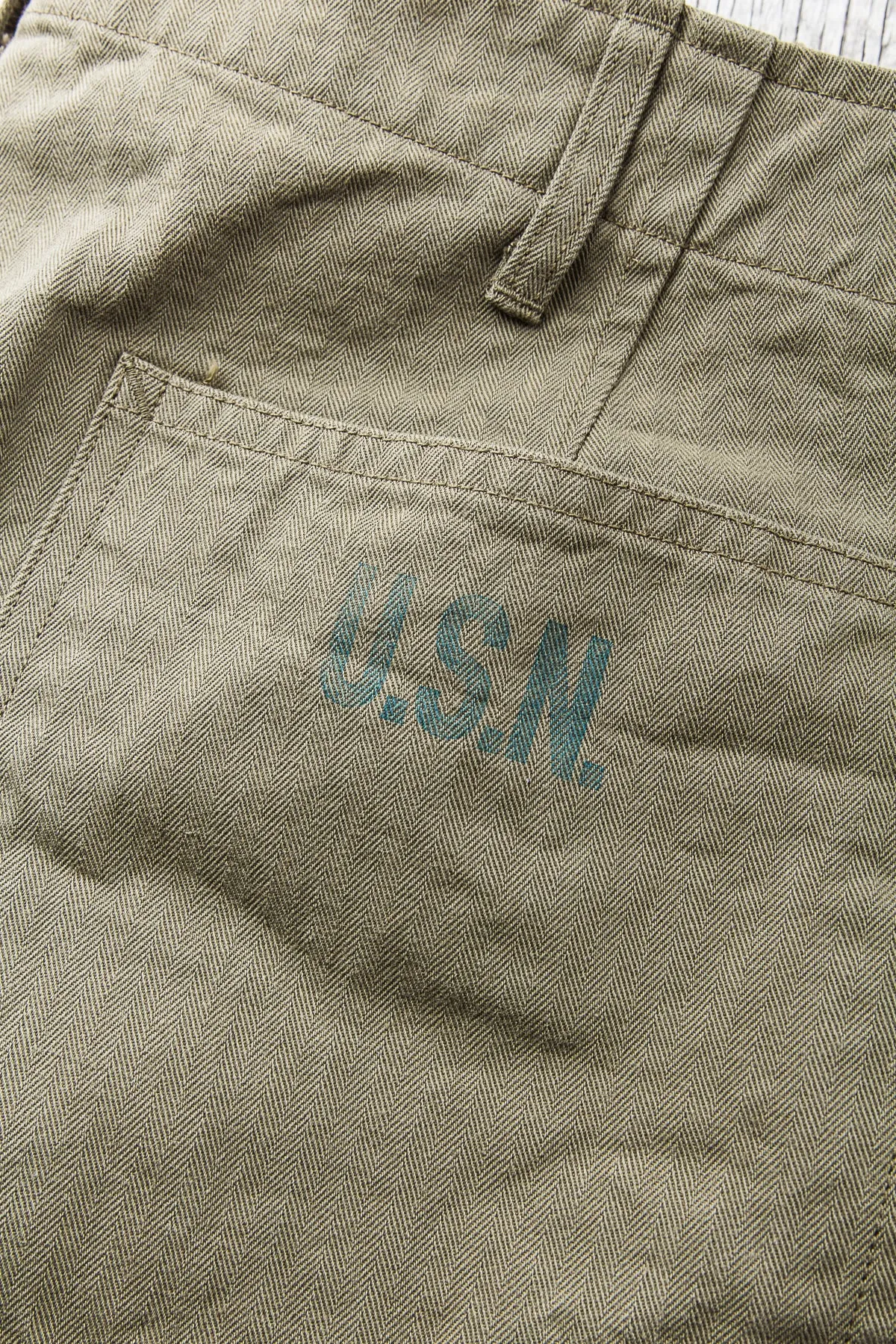 Buzz Rickson's US Navy N3 HBT Twill Trousers