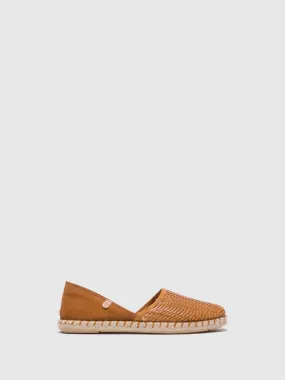 Camel Flat Espadrilles