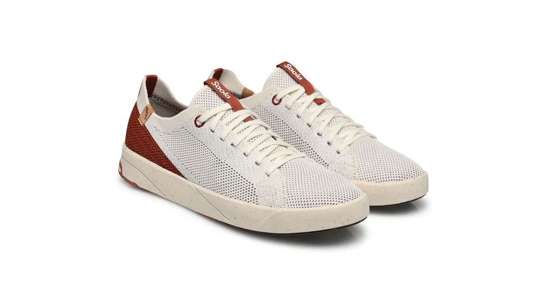 Cannon Knit W 2.0 White / Burgundy