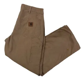 Carhartt Carpenter Workwear Trousers Beige