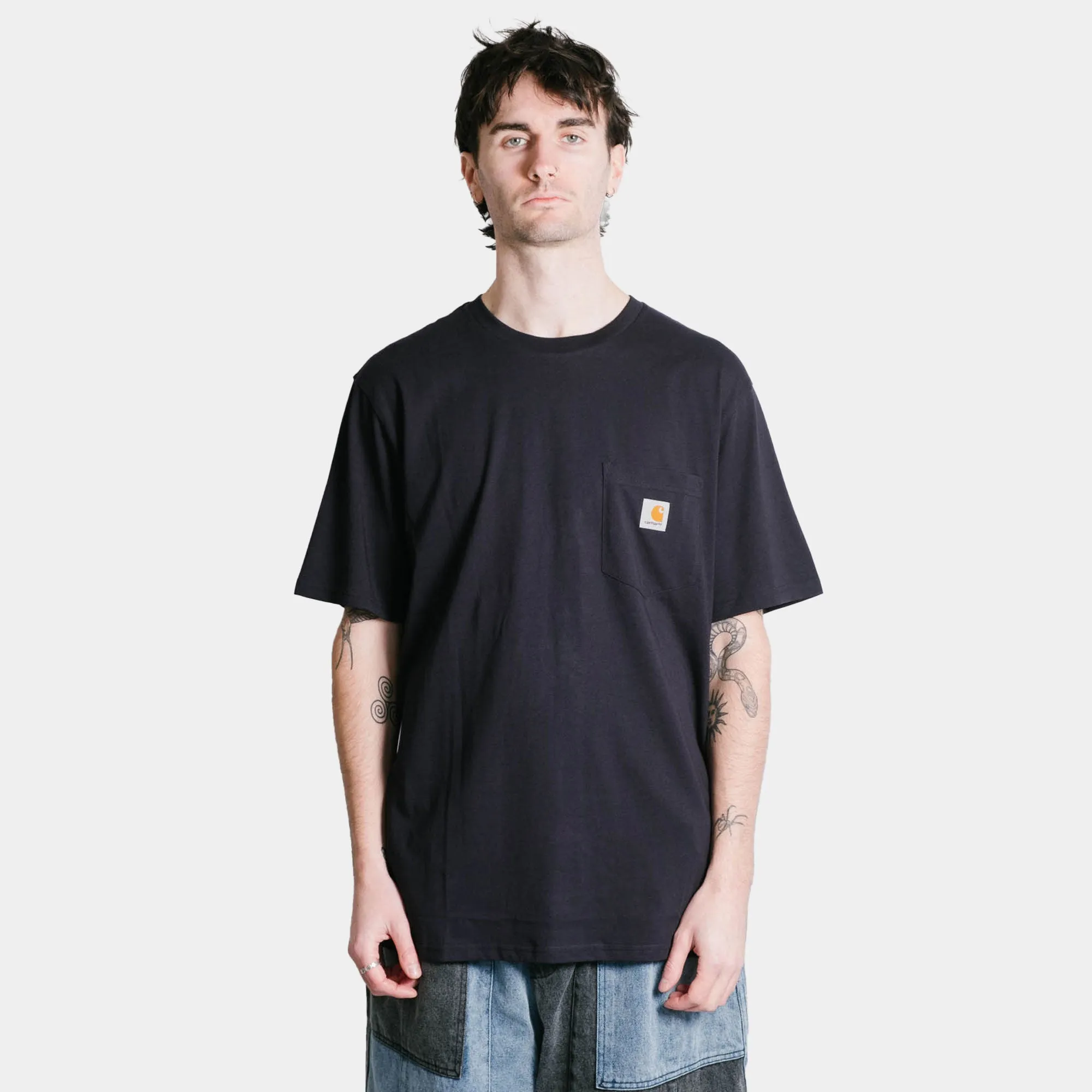 Carhartt WIP Pocket T-Shirt - Navy