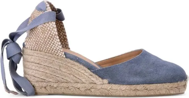 Castañer Carina jute espadrilles Blue