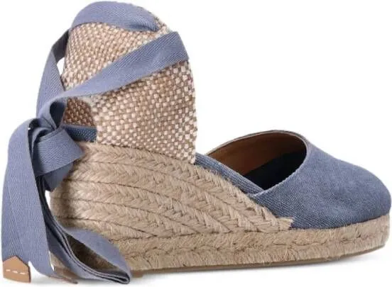 Castañer Carina jute espadrilles Blue