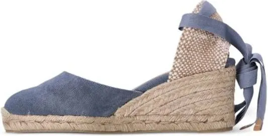 Castañer Carina jute espadrilles Blue