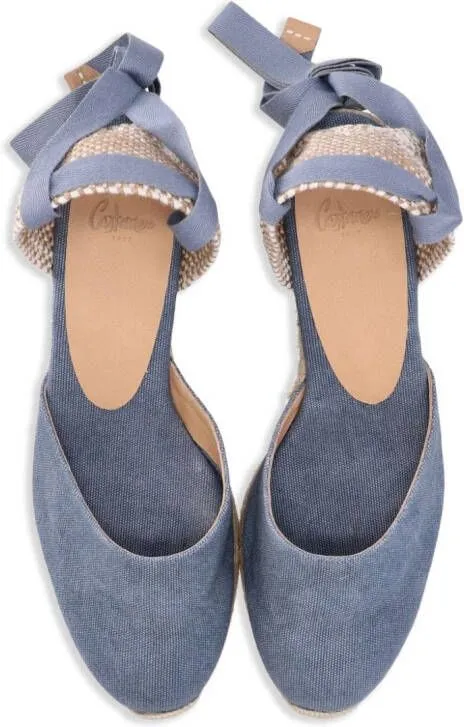 Castañer Carina jute espadrilles Blue