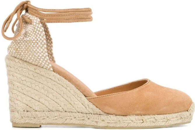 Castañer Carina wedge espadrilles Neutrals