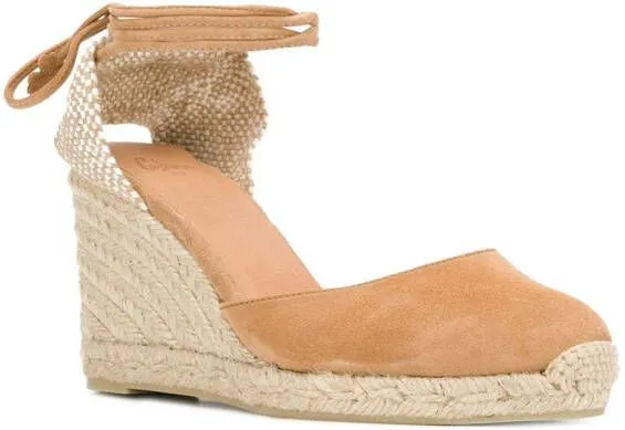 Castañer Carina wedge espadrilles Neutrals