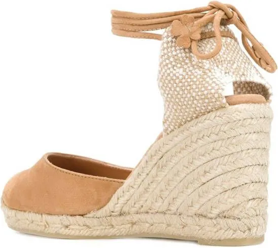 Castañer Carina wedge espadrilles Neutrals