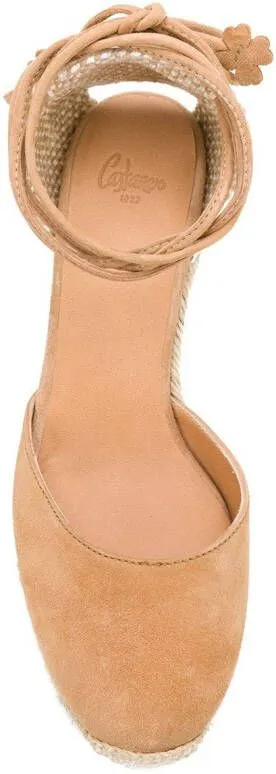 Castañer Carina wedge espadrilles Neutrals