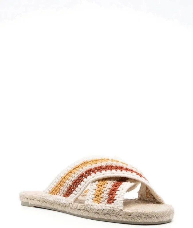 Castañer crochet-knit espadrilles White